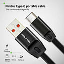 Кабель USB — USB type C для швидкого заряджання. Кабель 1 м. Cabletime, фото 4