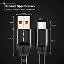 Кабель USB — USB type C для швидкого заряджання. Кабель 1 м. Cabletime, фото 6