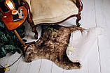 Овеча Шкура з коричневими кінчиками, короткошерста, розмір 110х70, фото 4