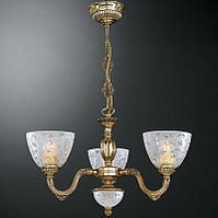Люстра RECCAGNI ANGELO L 6352/3 золото/скло