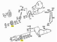 Шкив натяжителя ремня Mercedes 814-1320 OM366 02-05-03-0112 Sem lastik