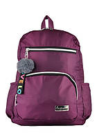 Рюкзак женский фиолетовый 29х40х12см Арт 9065-1