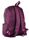 Рюкзак жіночий фіолетовий 29х40х12см Арт 9065-1, фото 2