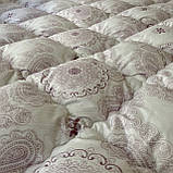 Ковдра полуторна на холофайбері "ODA" 155*210 см Тепла ковдра, наповнювач холофайбер. Стьобана ковдра ОДА, фото 4