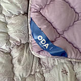 Ковдра двоспальна ОДА 175х210 см Тепла ковдра, наповнювач холофайбер. Стьобана ковдра ОДА, фото 4