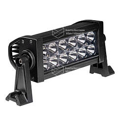 Фара LED bar прямокутна 36W (12 діодів) 252 mm