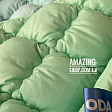 Ковдра на холофайбері ОДА 175х210 см Тепла ковдра, наповнювач холофайбер. Стьобана ковдра ОДА, фото 4