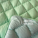 Ковдра полуторна на холофайбері "ODA" 155*210 см  Тепла ковдра, наповнювач холофайбер. Стьобана ковдра ОДА, фото 2