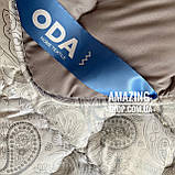 Ковдра двоспальна на холофайбері "ODA" 175*210 см Тепла ковдра, холофайбер. Стьобана ковдра ОДА, фото 2