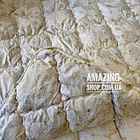 Ковдра полуторна на холофайбері "ODA" 155*210 см Тепла ковдра, наповнювач холофайбер. Стьобана ковдра ОДА, фото 2