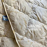 Ковдра полуторна на холофайбері "ODA" 155*210 см Тепла ковдра, наповнювач холофайбер. Стьобана ковдра ОДА, фото 4