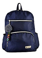 Рюкзак жіночий темно-синій 29х40х12см Арт 9065-4