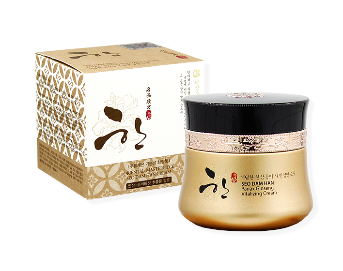 3W CLINIC Oriental Masterpiece Seo Dam Han Cream Відновлювальний крем із женьшенем