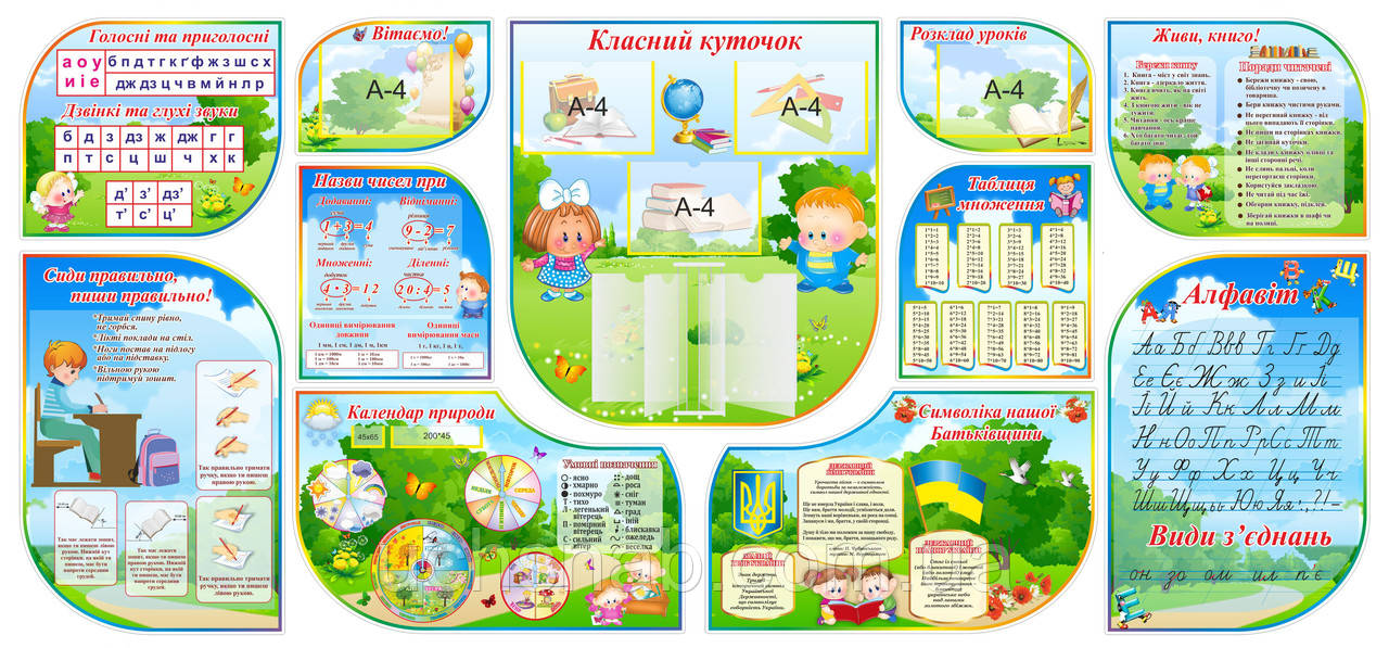 Стенди - Композиція для нуш літо