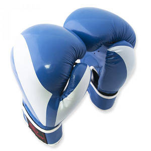 Боксерські рукавички Europaw PVC Blue 10