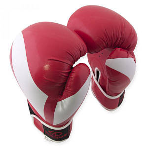 Боксерські рукавички Europaw PVC Red 8