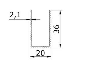 Швелер 36х20х36, фото 2