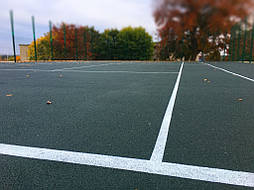 Укладка резинового покрытия Харьковская обл. с. Мелиховка 9