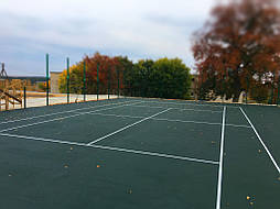 Укладка резинового покрытия Харьковская обл. с. Мелиховка 10