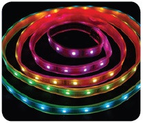Вулична LED Стрічка SMD5050 Horoz "THAMES/RGB" 12 V IP65