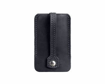 Шкіряна ключниця 1.0 (синя)