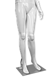 Манекен жіночий глянцевий білий, фото 3