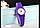 Skmei 1401 фіолетовий дитячий кварцовий годинник, фото 4