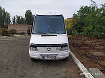Производство и замена лобового стекла триплекс на автобусе Mercedes-Benz Sprinter 412 D Noge Aro  в Никополе (Украина). 17