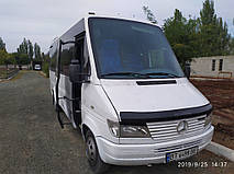 Производство и замена лобового стекла триплекс на автобусе Mercedes-Benz Sprinter 412 D Noge Aro  в Никополе (Украина). 19