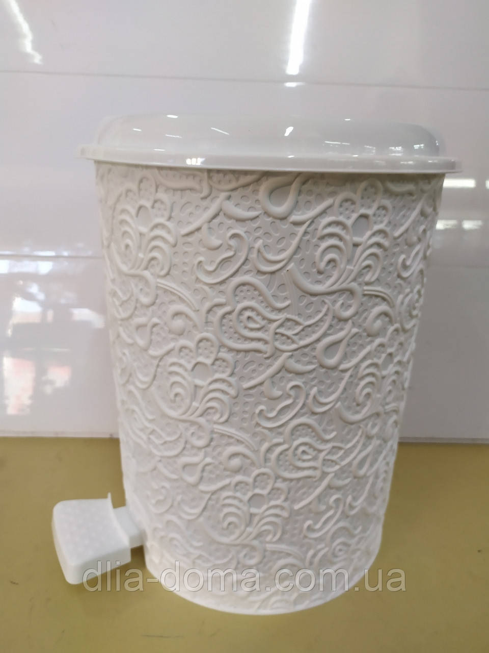 Відро з педаллю "Ажур" 16л, фото 1