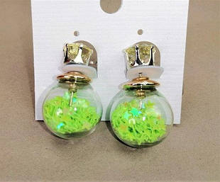 Сережки пусети кулі