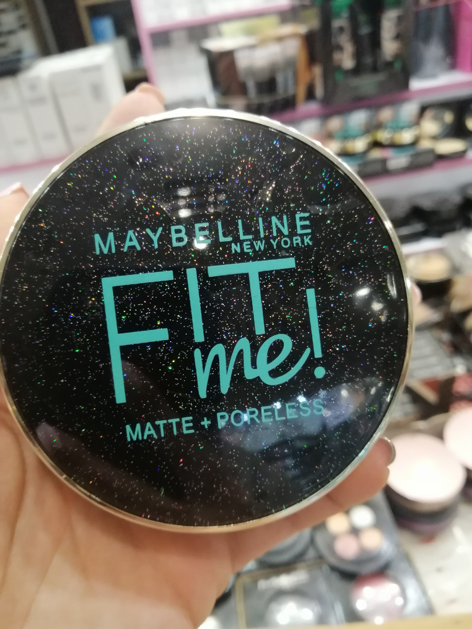 Пудра компактна подвійна Maybelline Fit Me Matte Poreless