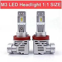 LED лампа M3 HB3 9005 6500K 27W -ZES ( комплект 2 шт.)