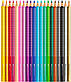 Кольорові олівці Faber-Castell Grip Sparkle 20 кольорів у металевій коробці + підстругачка, 201641, фото 2