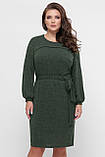 Плаття в'язане Емілі зелене 50 р, фото 5