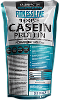 Протеин Fitness Live 100% Casein Protein 900 г Без вкуса (5502945723475)