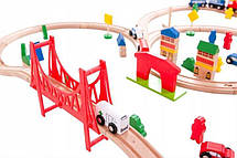 Дерев'яна дитяча залізниця Ecotoys, фото 5