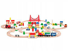 Дерев'яна дитяча залізниця Ecotoys, фото 3