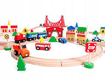 Дерев'яна дитяча залізниця Ecotoys, фото 6