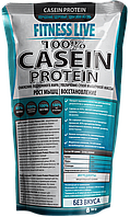 Протеин Fitness Live 100% Casein Protein 500 г Ваниль (5504545723482)