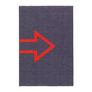 Придверний килимок IKEA SEJET темно-сірий 40х60 см 403.827.71