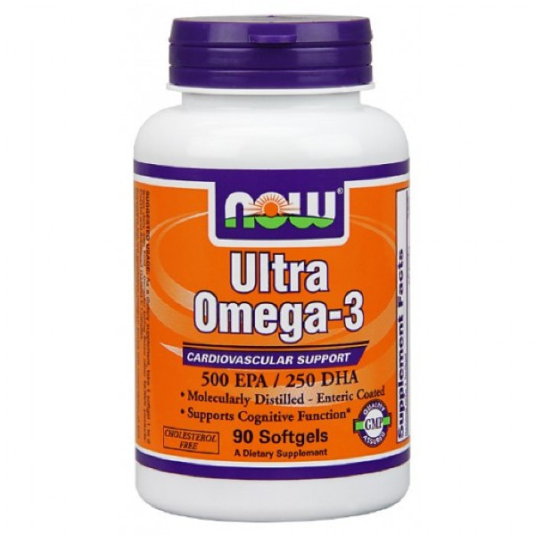 Вітаміни NOW Ultra Omega-3 90 капсул (4384300705)