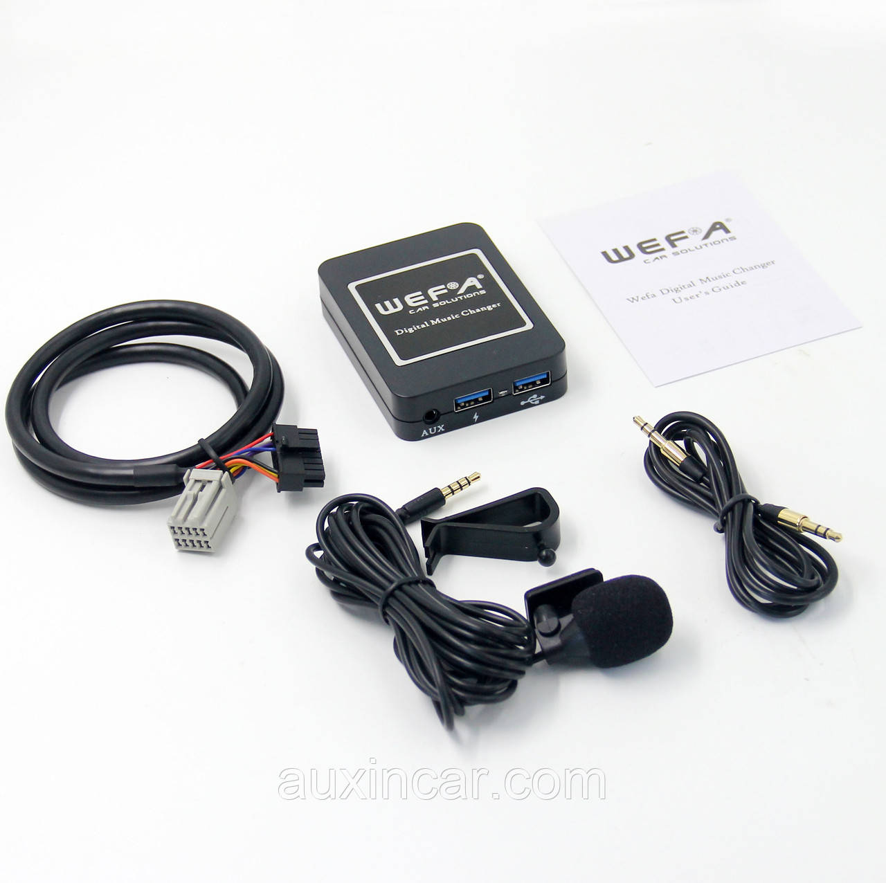 Емулятор сд чийнджера Wefa WF-606 Bluetooth/MP3/USB/AUX для Chrysler Dodge Jeep