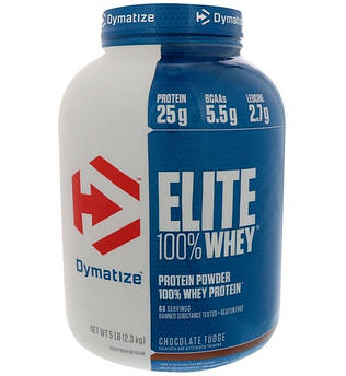 Протеїн Dymatize Nutrition 100% Elite Whey Protein 2300 г Шоколад (4384300778)