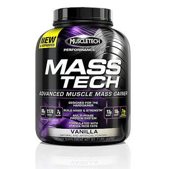 Гейнер MuscleTech Mass-Tech 3200 г