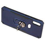 Ударостійкий чохол SG Ring під магнітний тримач для Samsung Galaxy A10s (A107F) 2019 темно-синій, фото 4