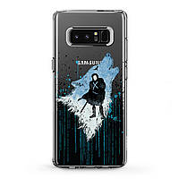 Чехол силиконовый для Samsung Galaxy (Джон Сноу, Jon Snow) Note 10 Plus 5G/s6 Edge+/s7/s8 Activ/s9/s10e Plus