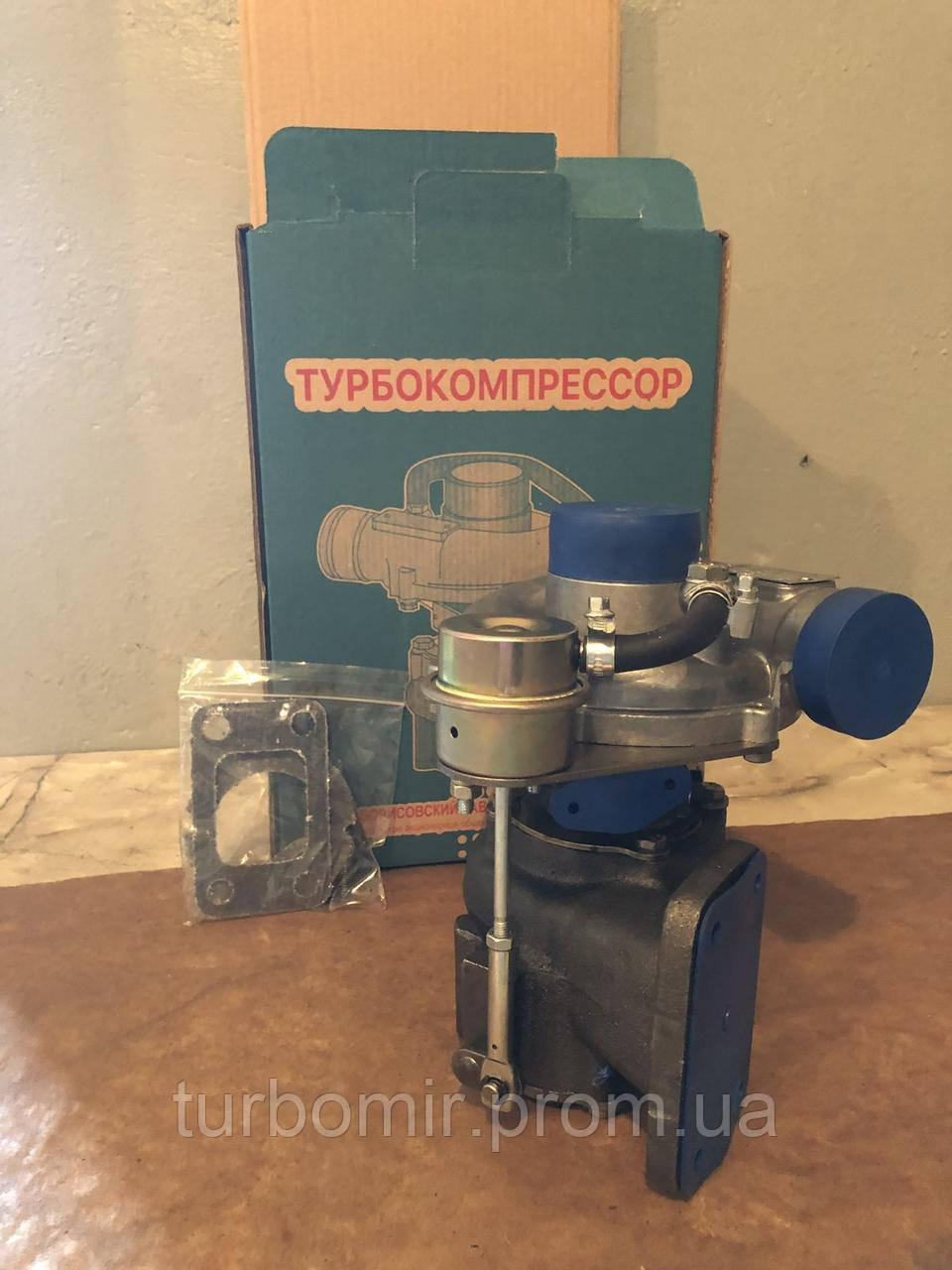 Турбокомпресор Турбіна ТКР 6.1 ГАЗ, ПАЗ, Зіл Бичок, Д-240,245 Білорусь з клапаном