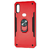Ударостійкий чохол SG Ring під магнітний тримач для Samsung Galaxy A10s (A107F) 2019 червоний, фото 2