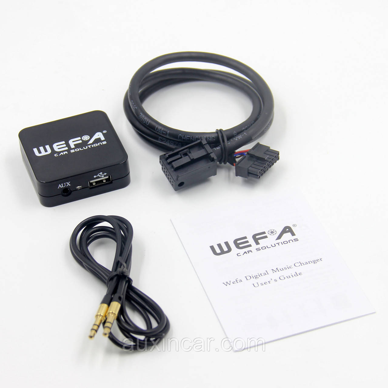 Автомобільний mp3 адаптер ЮСБ WEFA WF-605 MP3/USB/AUX до Chrysler/Jeep/Dodge